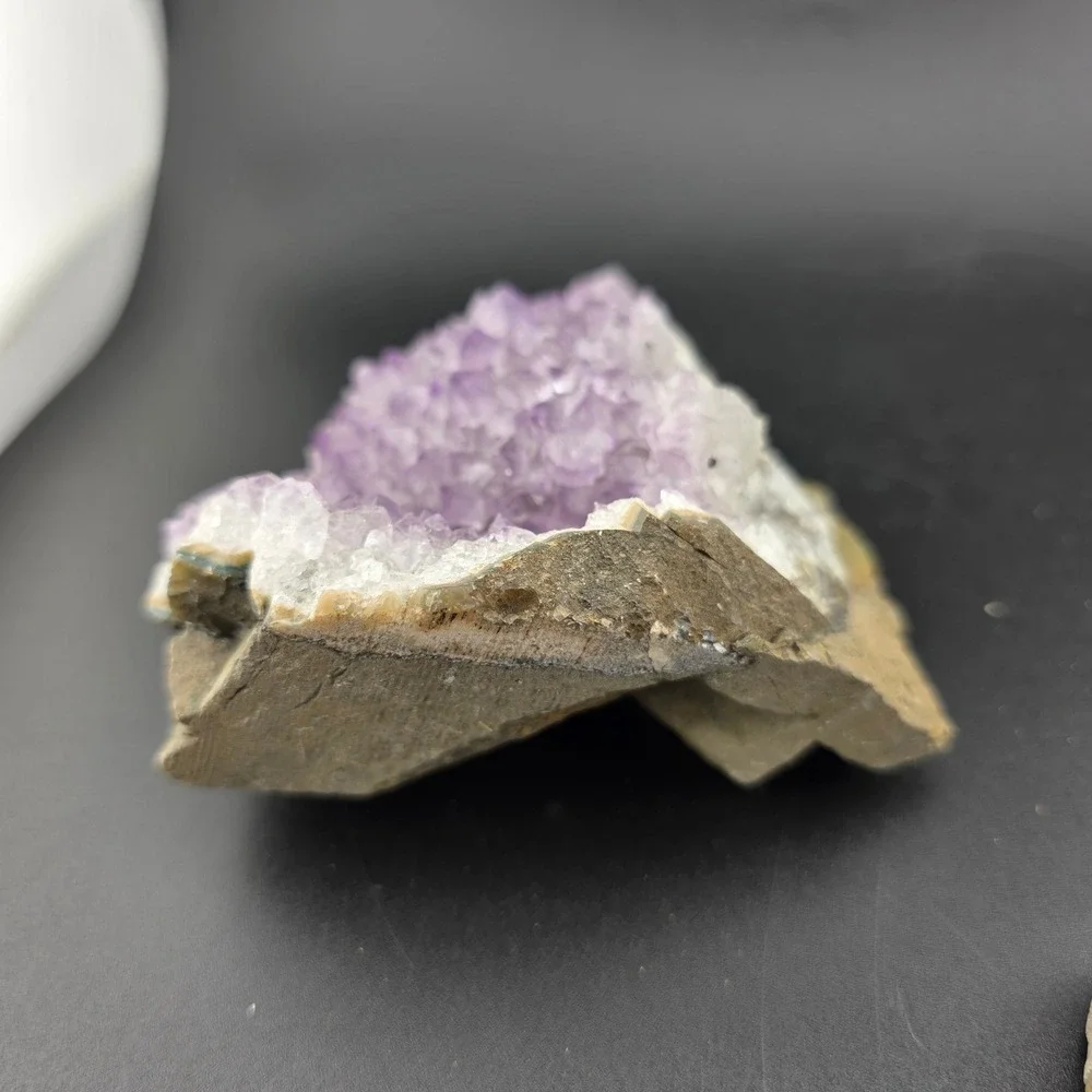 Natural Amethyst Crystal Cluster Lot 3 Piece Raw Purple‎ Druzy Geode Specimens
